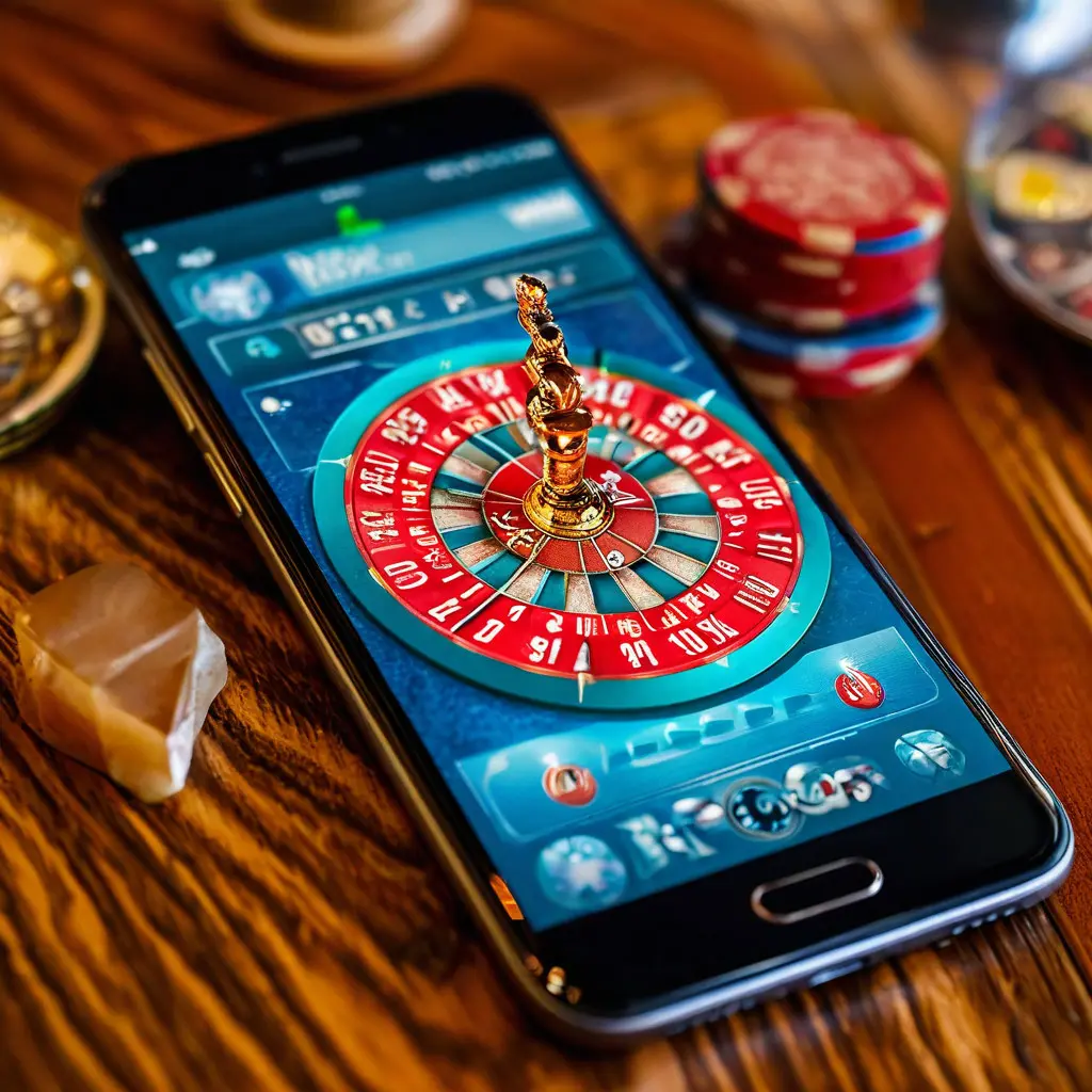 Roulette on the mobile screen CASINO 888