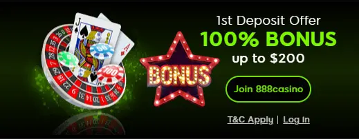 Deposit bonus CASINO 888