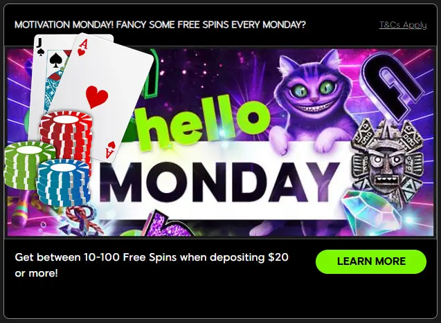 Bonus on Monday CASINO 888